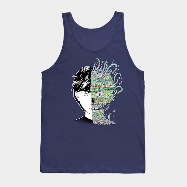 Glitched Tank Top by FlamingFox